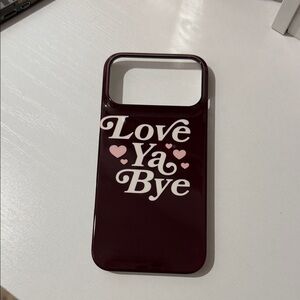 The Toast “Love Ya Bye” Phone Case
